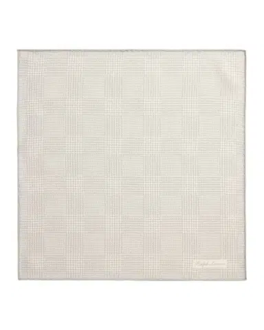 Ralph Lauren Men's Cashmere and Silk Glen Plaid Pocket Square | Thumbnail 1 Ralph Lauren Men's Cashmere and Silk Glen Plaid Pocket Square | Thumbnail 1