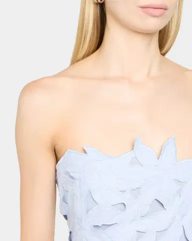 Simkhai Miri Floral Embroidered Mini Dress | Thumbnail 5 Simkhai Miri Floral Embroidered Mini Dress | Thumbnail 5