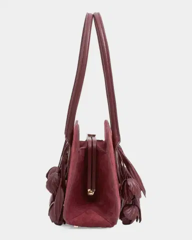 SIMKHAI Fleur Tasseled Suede Shoulder Bag | Thumbnail 4 SIMKHAI Fleur Tasseled Suede Shoulder Bag | Thumbnail 4