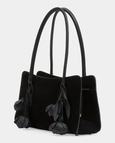 SIMKHAI Fleur Tasseled Suede Shoulder Bag | Thumbnail 6 SIMKHAI Fleur Tasseled Suede Shoulder Bag | Thumbnail 6