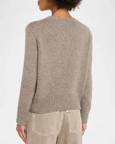 The Row Pato Cashmere Crewneck Sweater | Thumbnail 3 The Row Pato Cashmere Crewneck Sweater | Thumbnail 3