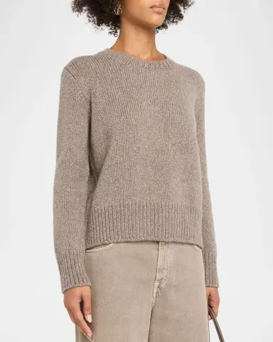 The Row Pato Cashmere Crewneck Sweater | Thumbnail 4 The Row Pato Cashmere Crewneck Sweater | Thumbnail 4