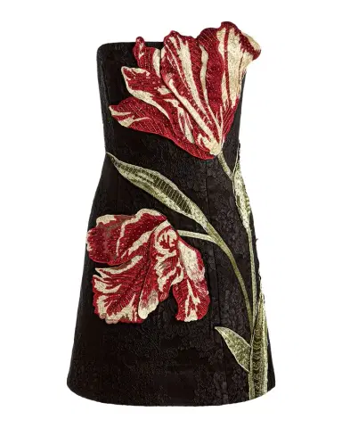 ALICE + OLIVIA Katia Embellished Strapless Mini Dress | Thumbnail 1 ALICE + OLIVIA Katia Embellished Strapless Mini Dress | Thumbnail 1