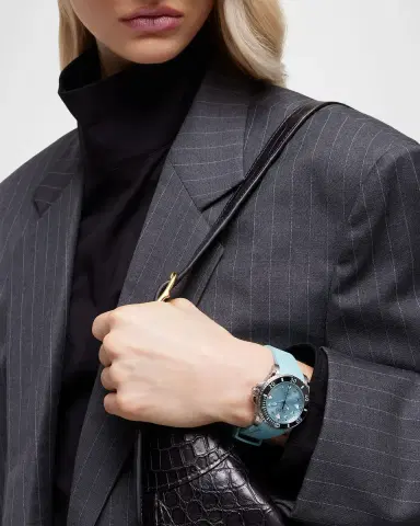 Gucci Dive Light Blue Rubber Strap Watch, 36mm | Thumbnail 2 Gucci Dive Light Blue Rubber Strap Watch, 36mm | Thumbnail 2