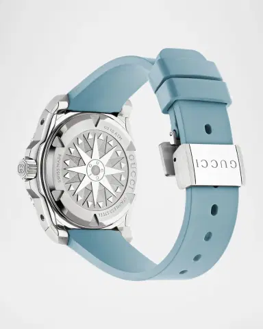 Gucci Dive Light Blue Rubber Strap Watch, 36mm | Thumbnail 3 Gucci Dive Light Blue Rubber Strap Watch, 36mm | Thumbnail 3
