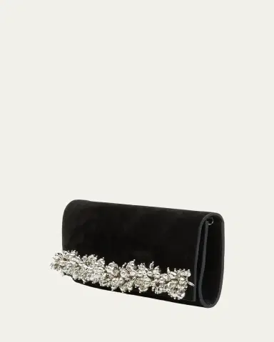 Simkhai River Embellished Suede East-West Clutch | Thumbnail 2 Simkhai River Embellished Suede East-West Clutch | Thumbnail 2