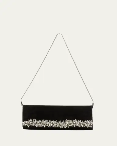 Simkhai River Embellished Suede East-West Clutch | Thumbnail 3 Simkhai River Embellished Suede East-West Clutch | Thumbnail 3