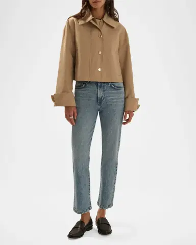 Favorite Daughter The Rue Cropped Jacket | Thumbnail 2 Favorite Daughter The Rue Cropped Jacket | Thumbnail 2