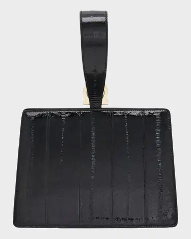 Ferragamo Mini Eel Leather Clutch | Thumbnail 2 Ferragamo Mini Eel Leather Clutch | Thumbnail 2