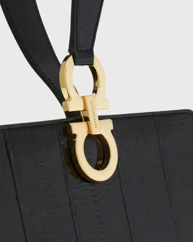 Ferragamo Mini Eel Leather Clutch | Thumbnail 4 Ferragamo Mini Eel Leather Clutch | Thumbnail 4