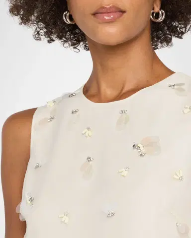 SIMKHAI Celia Sequined Sleeveless Top | Thumbnail 5 SIMKHAI Celia Sequined Sleeveless Top | Thumbnail 5