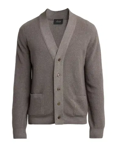 Brioni Men's Wool, Cashmere and Silk 18GG Knit Cardigan | Thumbnail 1 Brioni Men's Wool, Cashmere and Silk 18GG Knit Cardigan | Thumbnail 1