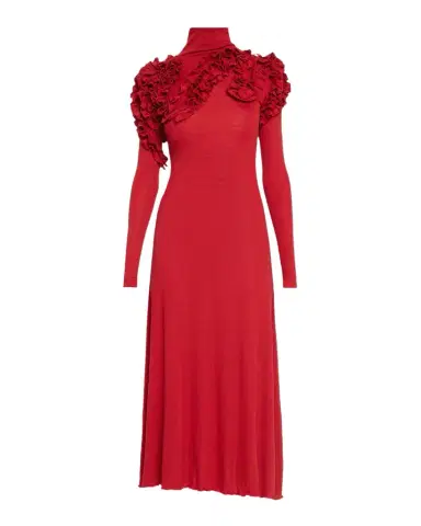 Ulla Johnson Solene Long-Sleeve Jersey Dress | Thumbnail 1 Ulla Johnson Solene Long-Sleeve Jersey Dress | Thumbnail 1