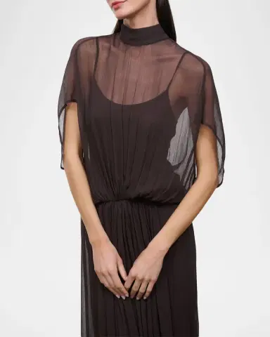 Staud Viviana Chiffon Maxi Dress | Thumbnail 5 Staud Viviana Chiffon Maxi Dress | Thumbnail 5