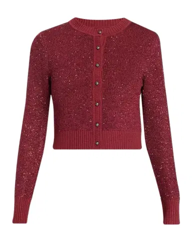Toccin Mollie Sequined Cropped Cardigan | Thumbnail 1 Toccin Mollie Sequined Cropped Cardigan | Thumbnail 1