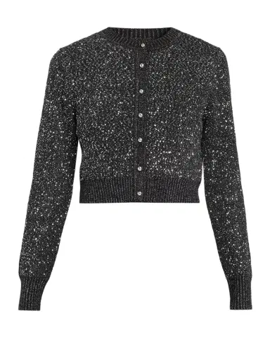 Toccin Mollie Sequined Cropped Cardigan | Thumbnail 1 Toccin Mollie Sequined Cropped Cardigan | Thumbnail 1