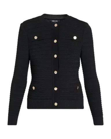 Misook Heritage Monochromic Ottoman Knit Jacket | Thumbnail 1 Misook Heritage Monochromic Ottoman Knit Jacket | Thumbnail 1