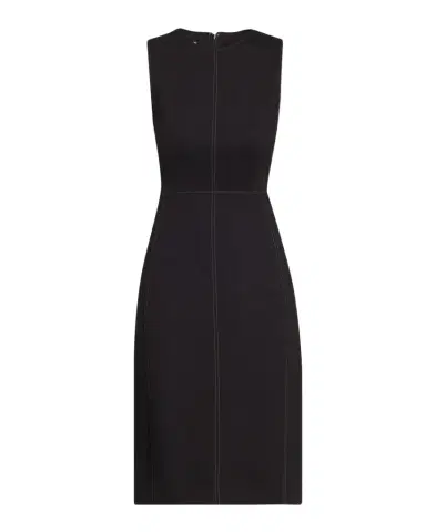 Misook LuxeStretch Contrast Stitch Sheath Dress | Thumbnail 1 Misook LuxeStretch Contrast Stitch Sheath Dress | Thumbnail 1