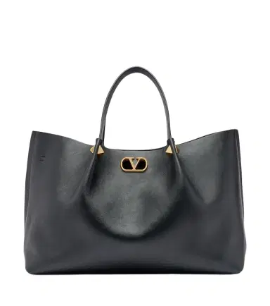 Valentino Garavani VLogo Signature Large leather tote bag | Thumbnail 1 Valentino Garavani VLogo Signature Large leather tote bag | Thumbnail 1