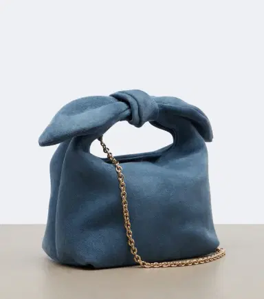 Aquazzura Bow Tie Mini suede top-handle bag | Thumbnail 3 Aquazzura Bow Tie Mini suede top-handle bag | Thumbnail 3