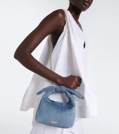 Aquazzura Bow Tie Mini suede top-handle bag | Thumbnail 6 Aquazzura Bow Tie Mini suede top-handle bag | Thumbnail 6