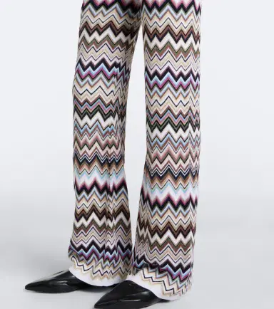 Missoni Zigzag knitted wide-leg pants | Thumbnail 2 Missoni Zigzag knitted wide-leg pants | Thumbnail 2