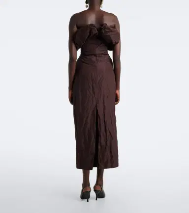 Magda Butrym Cotton and silk corset dress | Thumbnail 6 Magda Butrym Cotton and silk corset dress | Thumbnail 6
