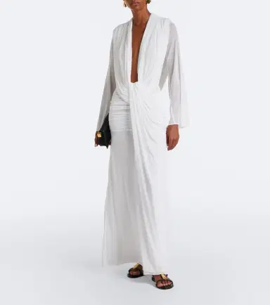 Christopher Esber Ripple draped jersey gown | Thumbnail 3 Christopher Esber Ripple draped jersey gown | Thumbnail 3