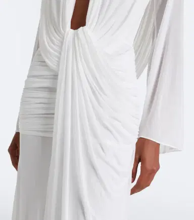 Christopher Esber Ripple draped jersey gown | Thumbnail 4 Christopher Esber Ripple draped jersey gown | Thumbnail 4
