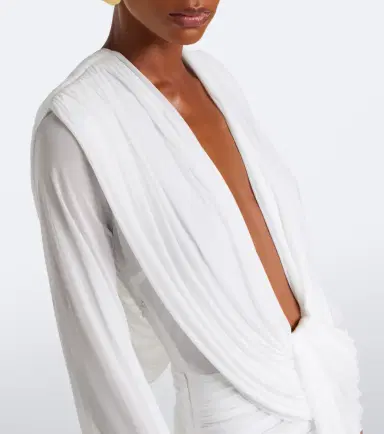 Christopher Esber Ripple draped jersey gown | Thumbnail 7 Christopher Esber Ripple draped jersey gown | Thumbnail 7