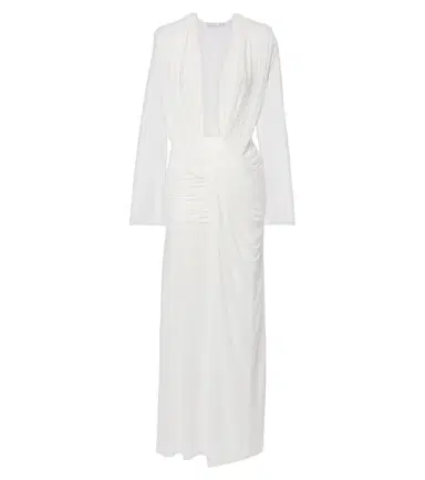 Christopher Esber Ripple draped jersey gown | Thumbnail 1 Christopher Esber Ripple draped jersey gown | Thumbnail 1