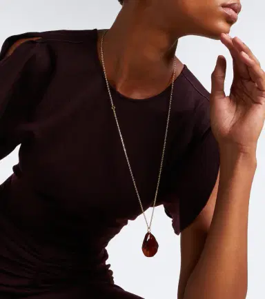 Victoria Beckham Ambra gold-plated pendant necklace | Thumbnail 5 Victoria Beckham Ambra gold-plated pendant necklace | Thumbnail 5