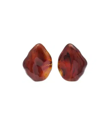 Victoria Beckham Ambra gold-plated clip-on earrings | Thumbnail 1 Victoria Beckham Ambra gold-plated clip-on earrings | Thumbnail 1