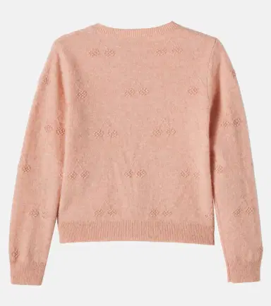 Bonpoint Manon embroidered cashmere cardigan | Thumbnail 4 Bonpoint Manon embroidered cashmere cardigan | Thumbnail 4