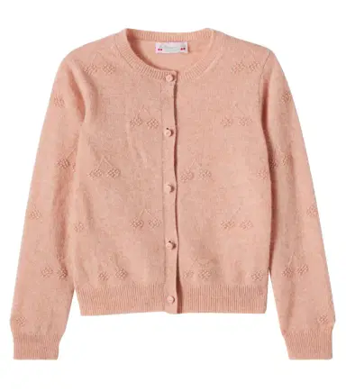 Bonpoint Manon embroidered cashmere cardigan | Thumbnail 1 Bonpoint Manon embroidered cashmere cardigan | Thumbnail 1