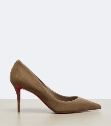 Christian Louboutin Miss Z suede pumps | Thumbnail 4 Christian Louboutin Miss Z suede pumps | Thumbnail 4