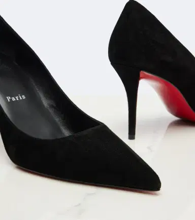 Christian Louboutin Miss Z suede pumps | Thumbnail 3 Christian Louboutin Miss Z suede pumps | Thumbnail 3