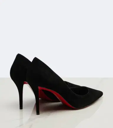 Christian Louboutin Miss Z suede pumps | Thumbnail 4 Christian Louboutin Miss Z suede pumps | Thumbnail 4