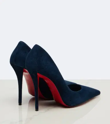 Christian Louboutin Miss Z suede pumps | Thumbnail 3 Christian Louboutin Miss Z suede pumps | Thumbnail 3