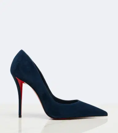 Christian Louboutin Miss Z suede pumps | Thumbnail 4 Christian Louboutin Miss Z suede pumps | Thumbnail 4