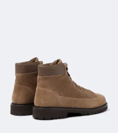 Common Projects Hiker leather-trimmed suede lace-up boots | Thumbnail 6 Common Projects Hiker leather-trimmed suede lace-up boots | Thumbnail 6