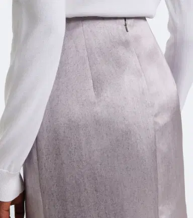 Oscar de la Renta Floral midi skirt | Thumbnail 6 Oscar de la Renta Floral midi skirt | Thumbnail 6