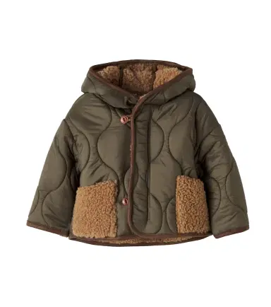 1 + in the Family Baby Calgary hooded quilted jacket | Thumbnail 1 1 + in the Family Baby Calgary hooded quilted jacket | Thumbnail 1