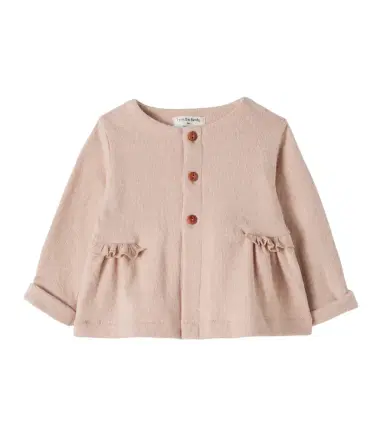 1 + in the Family Baby Cortina ruffled cotton-blend cardigan | Thumbnail 1 1 + in the Family Baby Cortina ruffled cotton-blend cardigan | Thumbnail 1