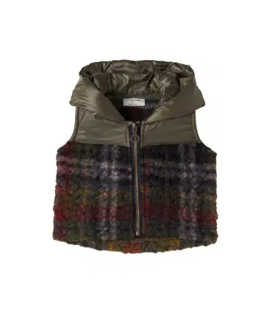1 + in the Family Baby Columbia checked wool-blend vest | Thumbnail 1 1 + in the Family Baby Columbia checked wool-blend vest | Thumbnail 1