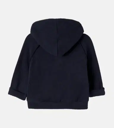 1 + in the Family Baby Edmonton hooded cotton-blend cardigan | Thumbnail 2 1 + in the Family Baby Edmonton hooded cotton-blend cardigan | Thumbnail 2