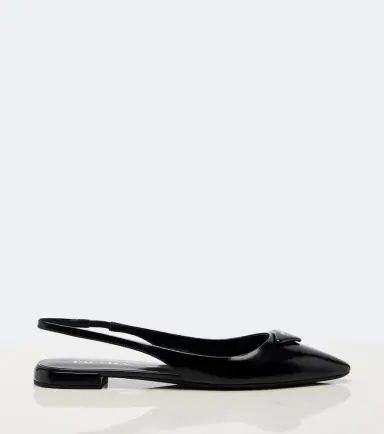 Prada Leather slingback ballet flats | Thumbnail 3 Prada Leather slingback ballet flats | Thumbnail 3