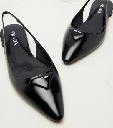 Prada Leather slingback ballet flats | Thumbnail 4 Prada Leather slingback ballet flats | Thumbnail 4