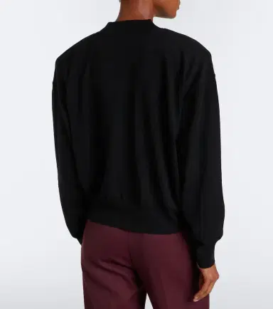 The Frankie Shop Rue wool-blend mockneck sweater | Thumbnail 6 The Frankie Shop Rue wool-blend mockneck sweater | Thumbnail 6