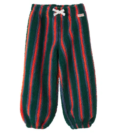 Tinycottons Striped teddy sweatpants | Thumbnail 1 Tinycottons Striped teddy sweatpants | Thumbnail 1